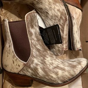 Liberty Black cowhide boot booties